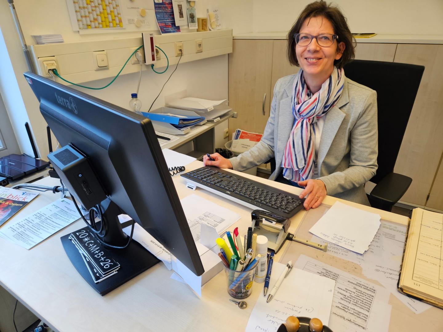 Pfarrsekretärin (c) St. Marien