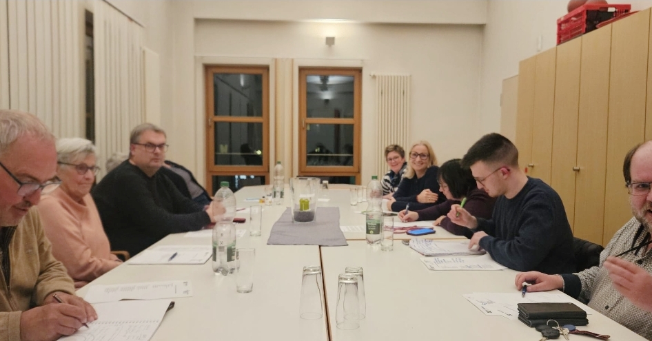 Der Rat hat seine Arbeit aufgenommen. Demnächst hier ein Gruppenbild mit allen Gewählten. (c) St. Marien